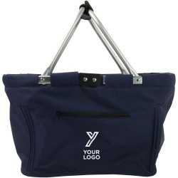 Panier pliable  en polyester - Nadine Matières : nylon Couleurs : noir cadeau collaborateur premium