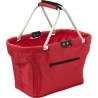 Panier pliable  en polyester - Nadine Matières : nylon Couleurs : rouge cadeau entreprise pas cher
