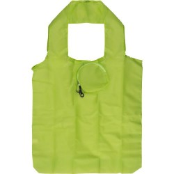 Sac pliable personnalisé de shopping Miley Matières : polyester Couleurs : bleu objet publicitaire robuste