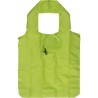 Sac pliable personnalisé de shopping Miley Matières : polyester Couleurs : bleu objet publicitaire robuste