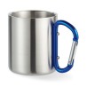 Mug en acier inoxydable personnalisé avec anse mousqueton - TRUMBO Matières : acier inoxydable Couleurs : bleu cadeau entreprise