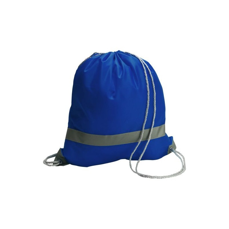 Sac à dos personnalisé de sécurité - Sylvie Matières : polyester Couleurs : bleu cobalt