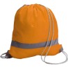 Sac à dos personnalisé de sécurité - Sylvie Matières : polyester Couleurs : orange cadeau entreprise pas cher