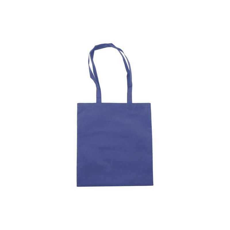 Sac Shopping Éco-responsable et Personnalisé en Non-Tissé Talisa Matières : non tissé Couleurs : bleu impression logo haute qual