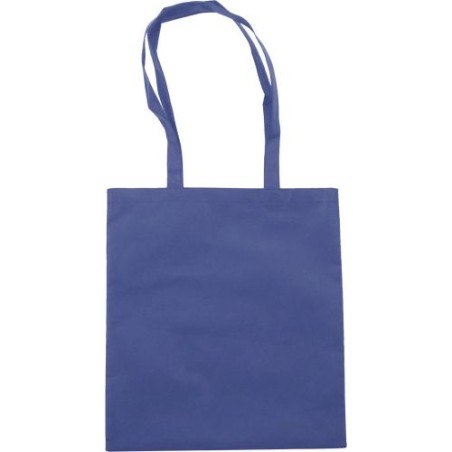 Sac Shopping Éco-responsable et Personnalisé en Non-Tissé Talisa Matières : non tissé Couleurs : bleu impression logo haute qual