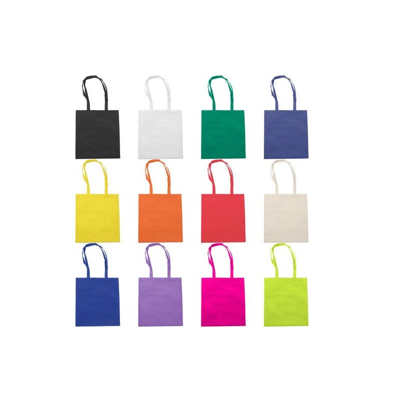 Sac Shopping Éco-responsable et Personnalisé en Non-Tissé Talisa Matières : non tissé Couleurs : bleu personnalisation sur mesur