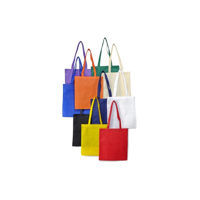 Sac Shopping Éco-responsable et Personnalisé en Non-Tissé Talisa Matières : non tissé Couleurs : rouge objet publicitaire robust