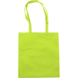Sac Shopping Éco-responsable et Personnalisé en Non-Tissé Talisa Matières : non tissé Couleurs : vert citron personnalisable ave