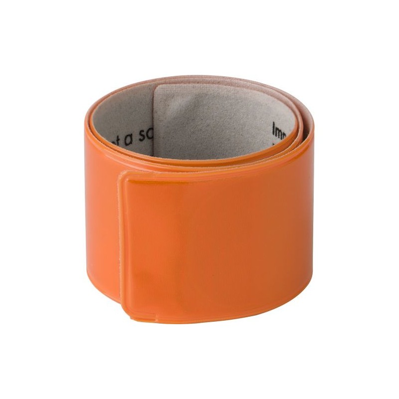 Bracelet personnalisé fluorescent Henry Matières : velours Couleurs : orange