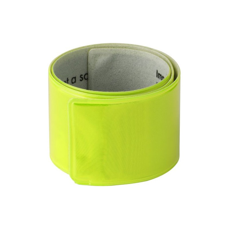 Bracelet personnalisé fluorescent Henry Matières : velours Couleurs : orange goodies publicitaire événementiel