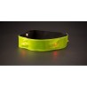 Bracelet publicitaire fluorescent LED - Anni Matières : nylon Couleurs : jaune cadeau entreprise pas cher