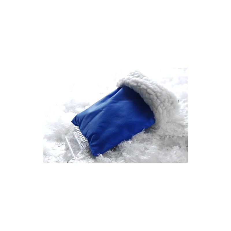 Gant gratte-neige personnalisé pas cher - Doris Matières : polyester Couleurs : bleu cobalt personnalisation sur mesure