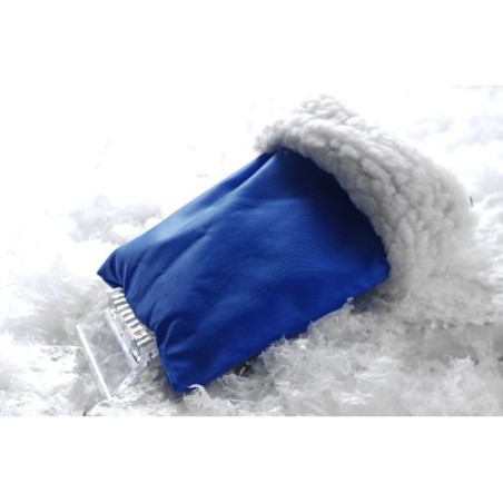 Gant gratte-neige personnalisé pas cher - Doris Matières : polyester Couleurs : bleu cobalt personnalisation sur mesure