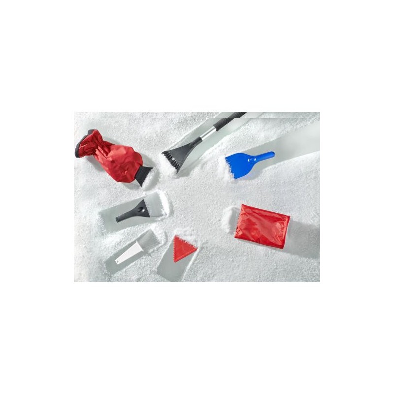 Gant gratte-neige personnalisé pas cher - Doris Matières : polyester Couleurs : rouge goodies publicitaire événementiel