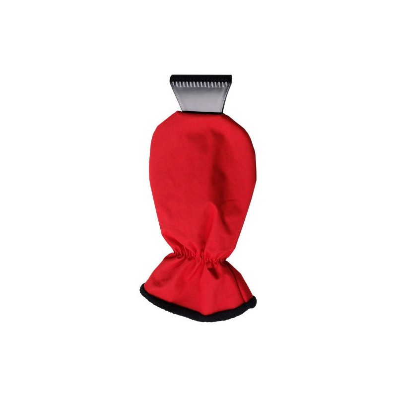 Gant gratte-neige personnalisé pratique pas cher - Ashton Matières : polyester Couleurs : rouge marquage laser ultra précis
