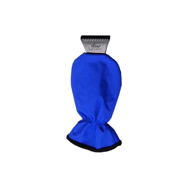 Gant gratte-neige personnalisé pratique pas cher - Ashton Matières : polyester Couleurs : noir cadeau affaires élégant