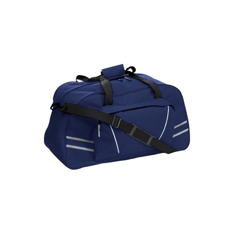 Sac de sport publicitaire en polyester - Marwan Matières : polyester Couleurs : bleu cadeau entreprise pas cher