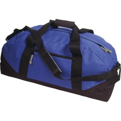 Sac de sport personnalisé en polyester - Amir Matières : polyester Couleurs : bleu cobalt objet promotionnel éco-responsable