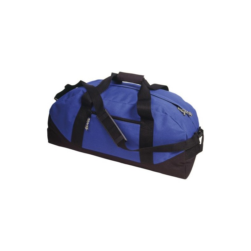 Sac de sport personnalisé en polyester - Amir Matières : polyester Couleurs : bleu cobalt objet promotionnel éco-responsable