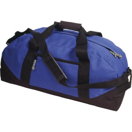 Sac de sport personnalisé en polyester - Amir Matières : polyester Couleurs : bleu cobalt objet promotionnel éco-responsable