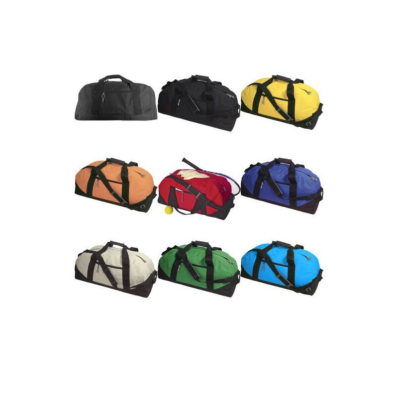 Sac de sport personnalisé en polyester - Amir Matières : polyester Couleurs : bleu cobalt goodies entreprise design