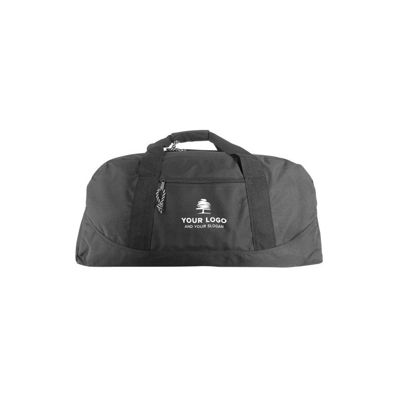 Sac de sport personnalisé en polyester - Amir Matières : polyester Couleurs : bleu cobalt cadeau collaborateur premium