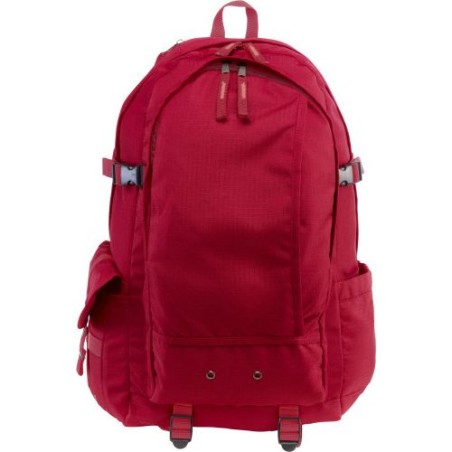 Sac à dos déperlant en polyester personnalisé Victor Matières : ripstop Couleurs : kaki objet publicitaire robuste