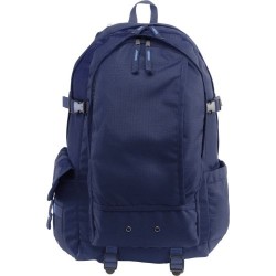 Sac à dos déperlant en polyester personnalisé Victor Matières : ripstop Couleurs : bleu impression haute définition