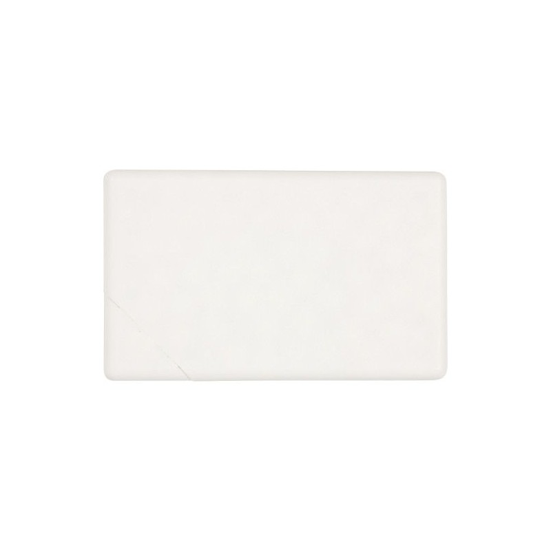 Boîte personnalisée en plastique contenant des bonbons menthe sans sucre - Judith Matières : plastique Couleurs : blanc personna