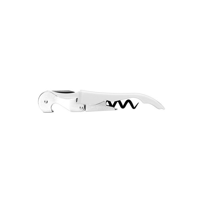 Sommelier personnalisé en acier inoxydable pour vin - Quincy Matières : acier inoxydable Couleurs : blanc