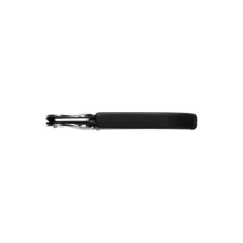 Sommelier personnalisé en acier inoxydable pour vin - Quincy Matières : acier inoxydable Couleurs : noir objet promotionnel éco-