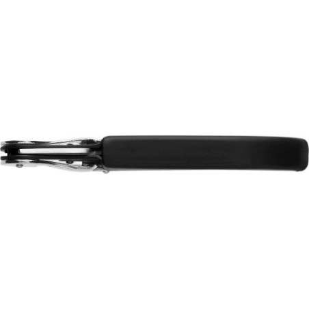 Sommelier personnalisé en acier inoxydable pour vin - Quincy Matières : acier inoxydable Couleurs : noir objet promotionnel éco-