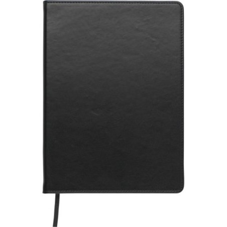 Carnet personnalisé en PVC A5 pour entreprise - Ellis Matières : papier Couleurs : noir