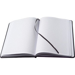 Carnet personnalisé en PVC A5 pour entreprise - Ellis Matières : papier Couleurs : noir impression haute définition