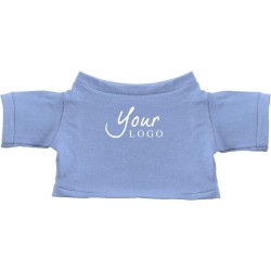 T-shirt personnalisé pour peluche Viviana Matières : coton Couleurs : blanc cadeau entreprise pas cher