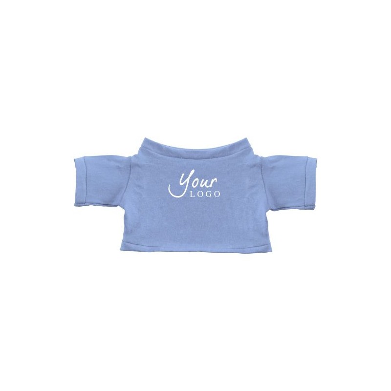 T-shirt personnalisé pour peluche Viviana Matières : coton Couleurs : blanc cadeau entreprise pas cher
