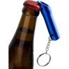 Porte-clés  avec torche et décapsuleur Carla Matières : métal Couleurs : bleu cobalt goodies publicitaire événementiel