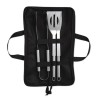 Ustensiles de barbecue personnalisables - SHAKES Matières : polypropylène (PP) Couleurs : noir