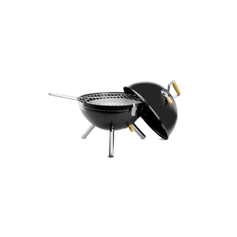 Barbecue démontable personnalisé KNOCKING Matières : métal Couleurs : noir