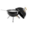 Barbecue démontable personnalisé KNOCKING Matières : métal Couleurs : noir
