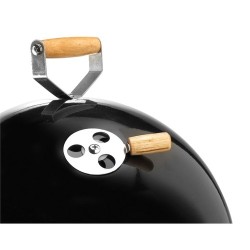 Barbecue démontable personnalisé KNOCKING Matières : métal Couleurs : noir cadeau entreprise pas cher