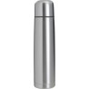 Bouteille isotherme personnalisée en acier inoxydable de 1 000 ml - Quentin Matières : acier inoxydable Couleurs : argenté goodi