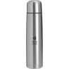 Bouteille isotherme personnalisée en acier inoxydable de 1 000 ml - Quentin Matières : acier inoxydable Couleurs : blanc objet p