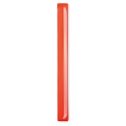 Brassard réfléchissant personnalisé 32x3cm - ENROLLO Matières : métal Couleurs : orange personnalisable avec votre logo