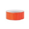 Brassard réfléchissant personnalisé 32x3cm - ENROLLO Matières : métal Couleurs : orange impression haute définition