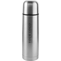 Bouteille isotherme  en acier inoxydable 750 ml Alexandros Matières : acier inoxydable Couleurs : bleu marquage laser ultra préc