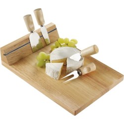 Plateau en bois  à fromage - Cadeau d'entreprise Arlo Matières : bois Couleurs : brun goodies publicitaire événementiel