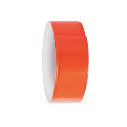 Brassard réfléchissant personnalisé 32x3cm - ENROLLO Matières : métal Couleurs : orange objet promotionnel éco-responsable