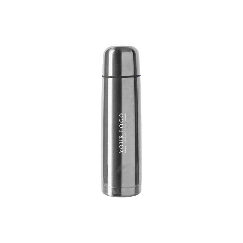 Bouteille isotherme personnalisée en acier inoxydable de 500 ml Mona Matières : acier inoxydable Couleurs : noir objet promotion