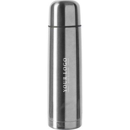 Bouteille isotherme personnalisée en acier inoxydable de 500 ml Mona Matières : acier inoxydable Couleurs : noir objet promotion